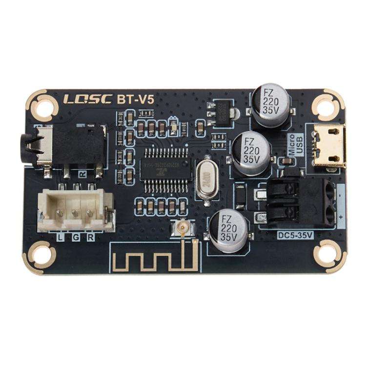 LQSC BT-V5 MP3 Bluetooth 5.1 Decoding Board DIY Modified Lossless Car Audio Receiver Module