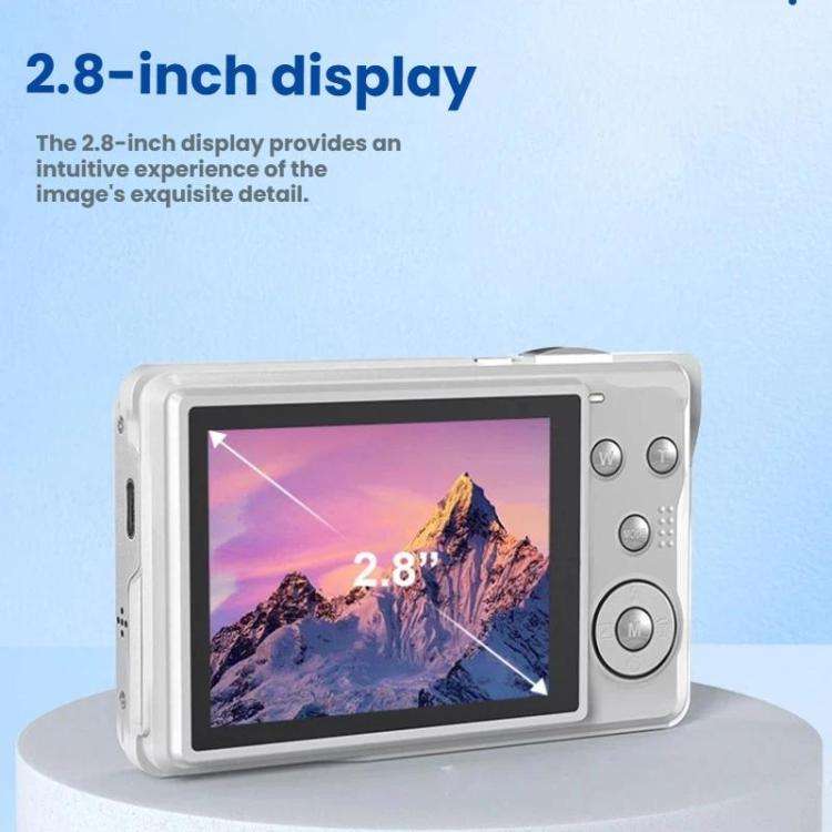 CDF6 Entry-Level Digital Camera With 64MP Photo & 4K Video Auto Focus, 2.8-Inch LCD Screen, Built...