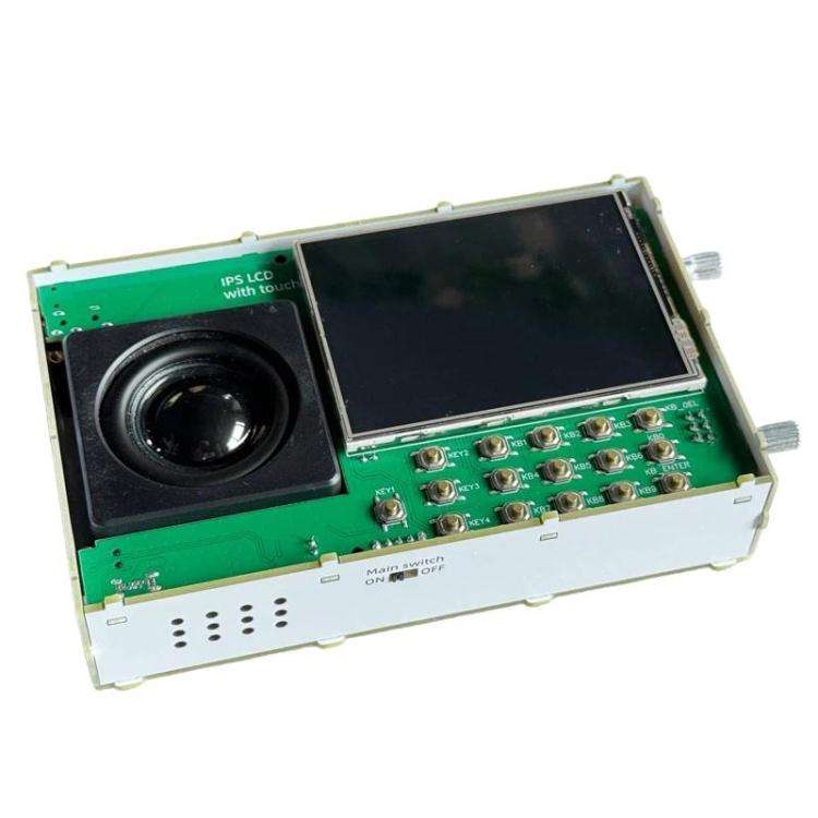 DEEPELEC DP-666 Touch Screen TEF6686 Radio Full Band FM High Sensitivity Radio(White)