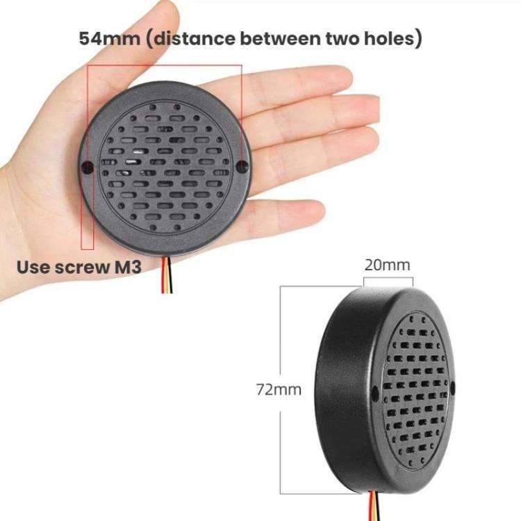 Motorcycle Car Start-Up Sound Modification Power-On Voice Prompt, Size: AC220V(Color)