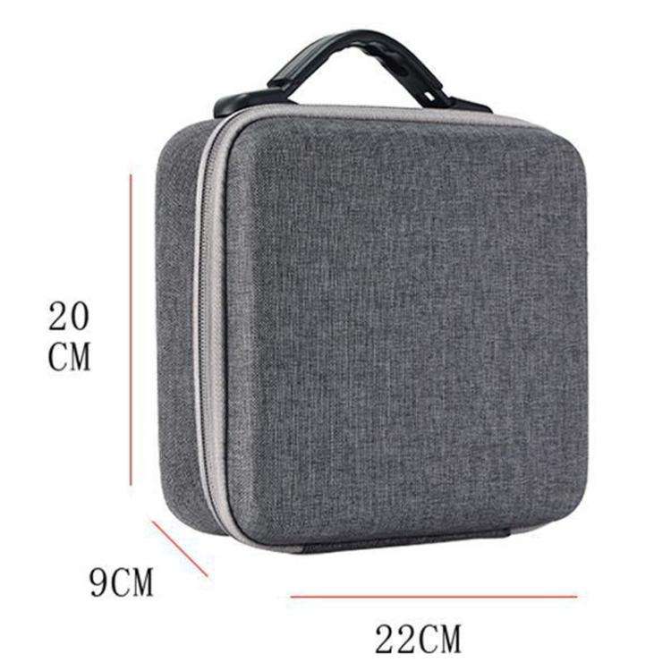For DJI Osmo Action 3 / 4 / 5 Pro Camera Storage Bag Portable Storage Case(Grey)