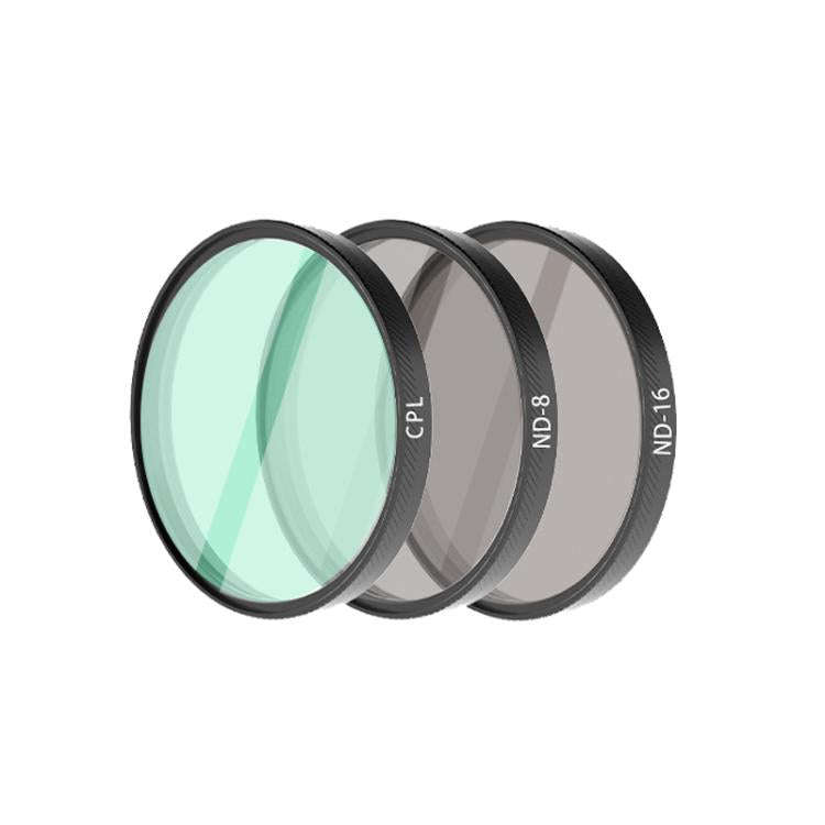 For DJI Osmo Action 6 Camera Lens Filter CPL+ND8+ND16