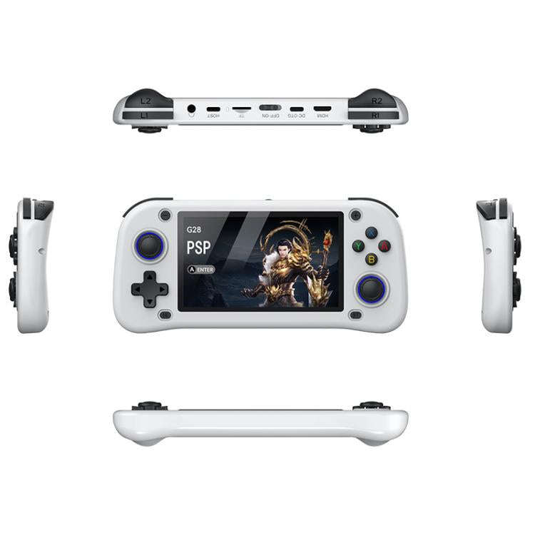 G28 Portable Handheld Open-Source Game Console 4.3 Inch HD IPS Screen, ARM Quad-Core Cortex-A7 1....