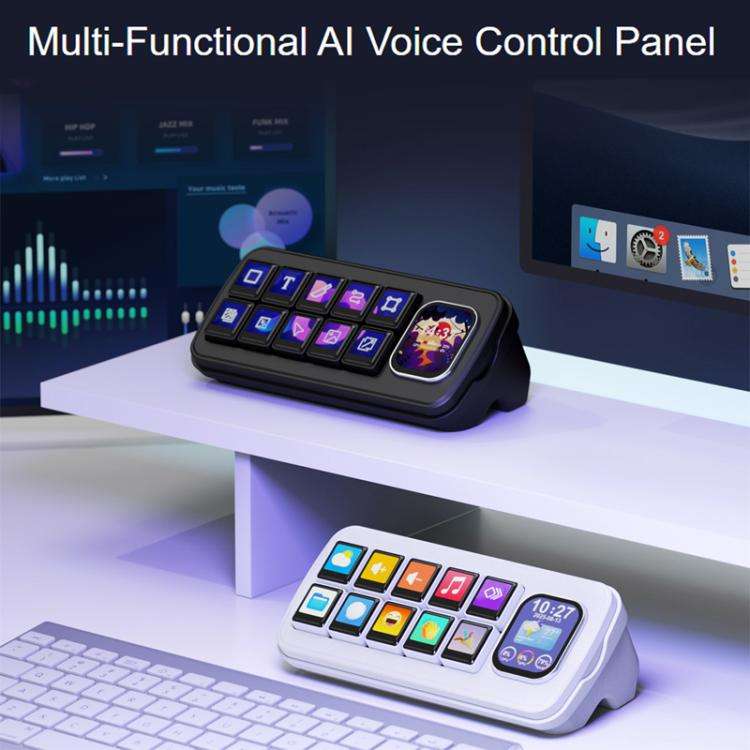 WAVESHARE MK10 Multi-Functional AI Voice Control Panel(Black)