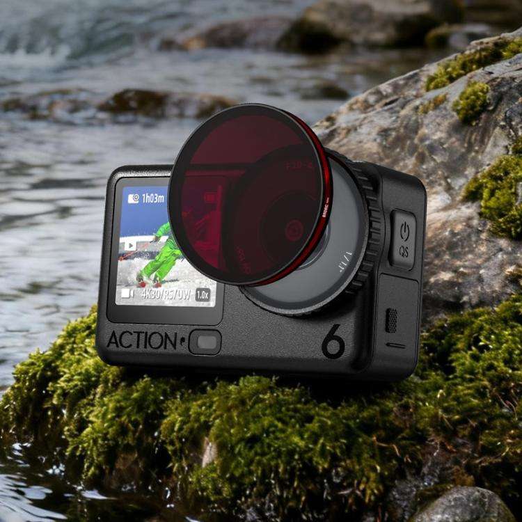 For DJI Osmo Action 6 BRDRC Lens Filter Accessories, Specifications: CPL+ND16+ND32+ND64
