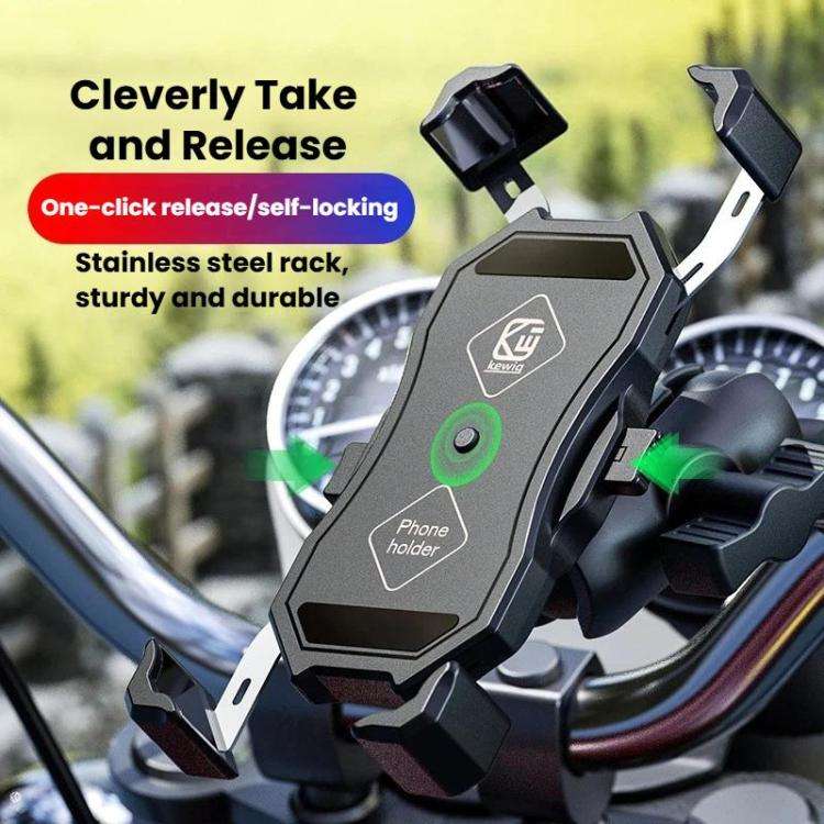Kewig M11-C2 Motorcycle Elevated Phone Holder Bicycle Navigation Phone Holder Base