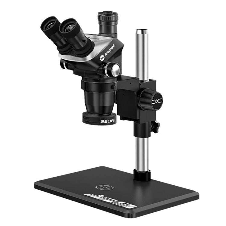 SUNSHINE 71 Ultra-B11 Cell Phone Repair Trinocular Microscope Staggered / Continuous Zoom HD Micr...