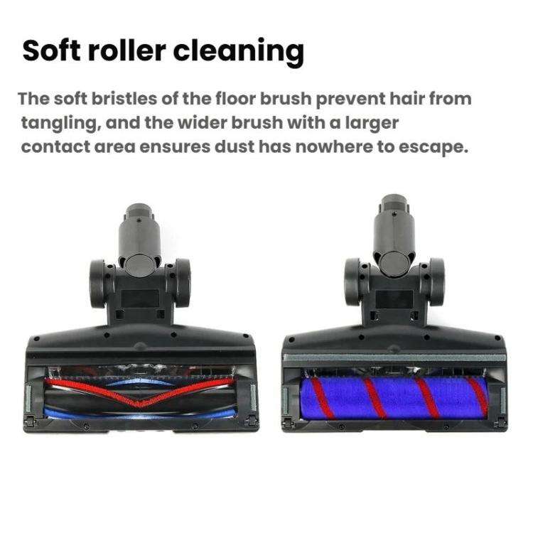 For Dyson V7 V8 V10 V11 V15 Floor Brush Attachment Motorized Cleaner Head With LED Light Bristle ...