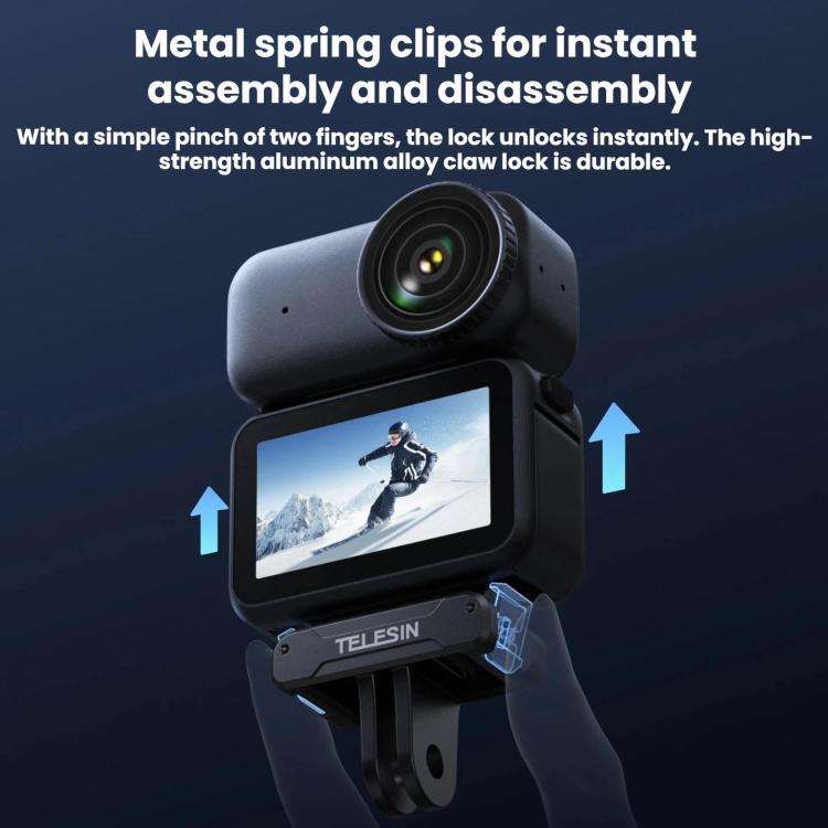 For DJI Osmo Nano TELESIN Magnetic Quick-Release Base(Basic)