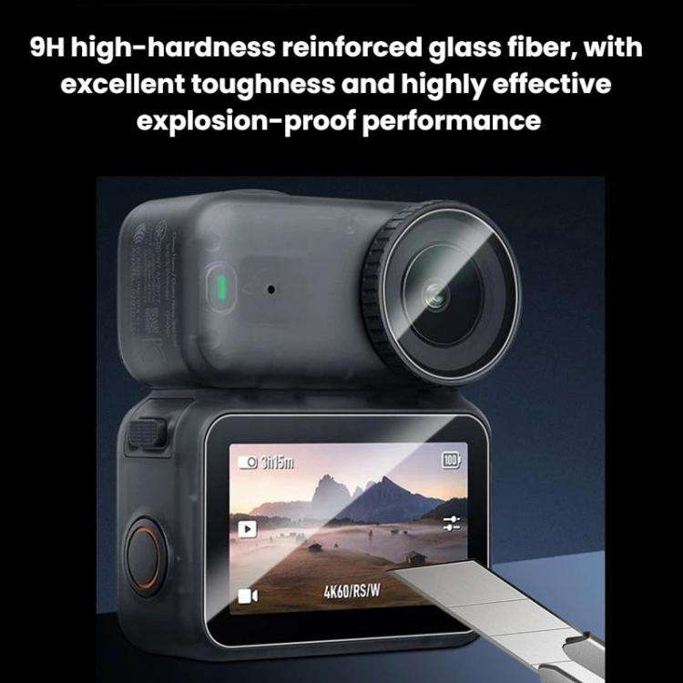 For DJI Osmo Nano CYNOVA HD Scratch-Resistant Tempered Glass Screen Protector(2sets)