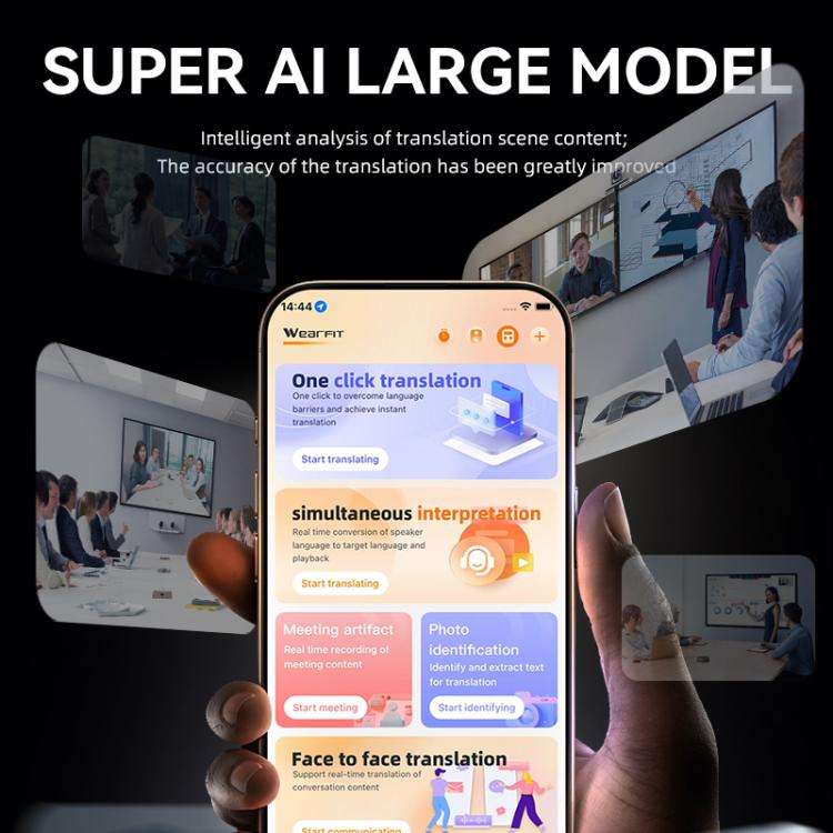Real-time Intelligent Simultaneous Translation Machine(White)