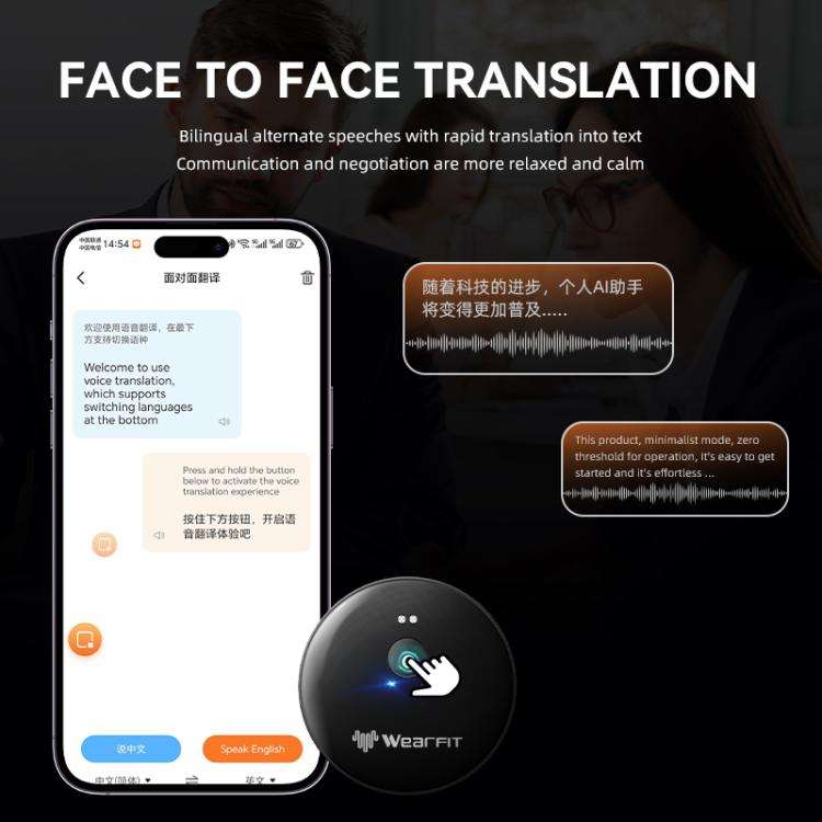 Real-time Intelligent Simultaneous Translation Machine(White)
