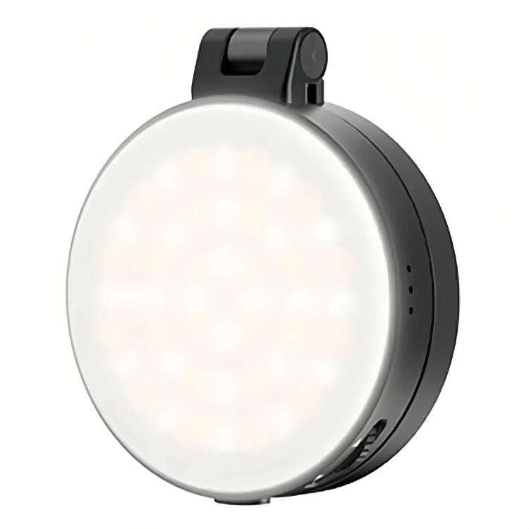 VRIG Magnetic Extendable Phone Fill Light With Mirror Foldable 2-In-1 Selfie Light Converts To St...