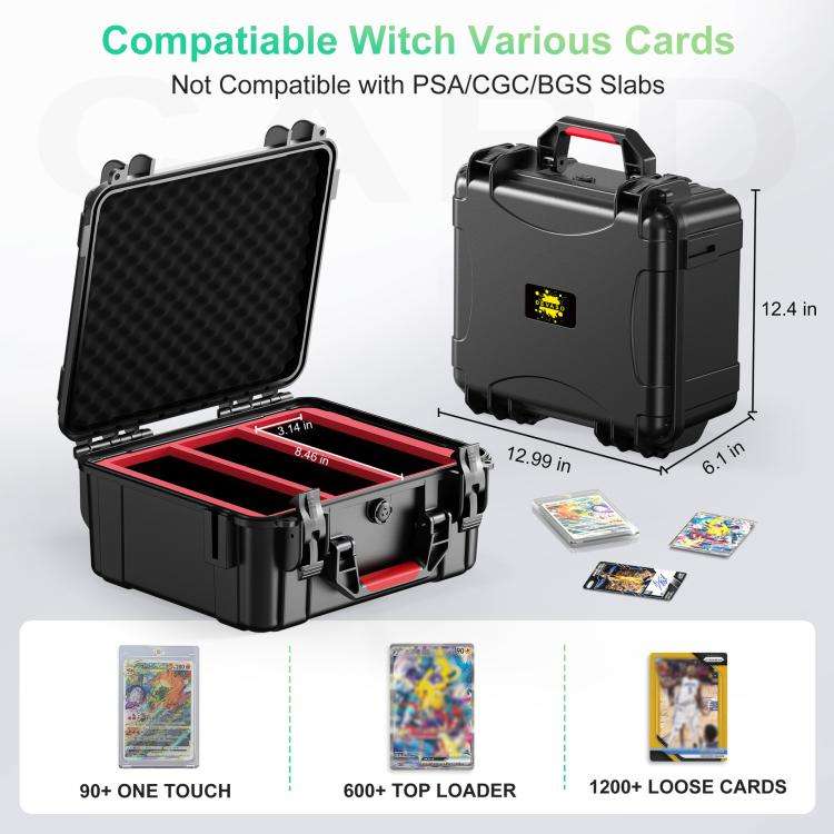 STARTRC GAMES Game Card Moisture-proof Waterproof Case Explosion-proof Suitcase Hard-shell Large ...