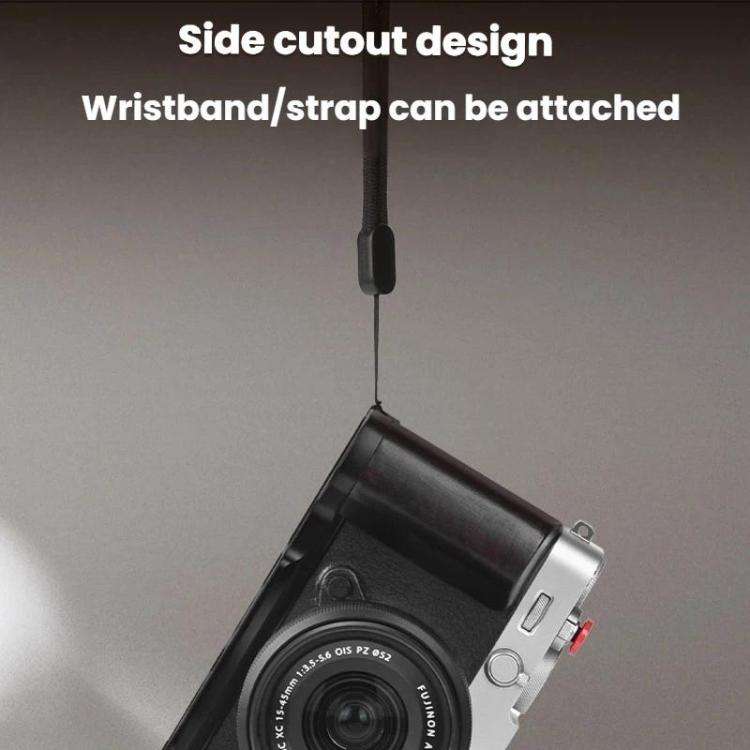 For Fujifilm X-E5 Flymile Camera L-Shaped Cold Shoe Mount For One-Handed Shooting, Color: Silver ...