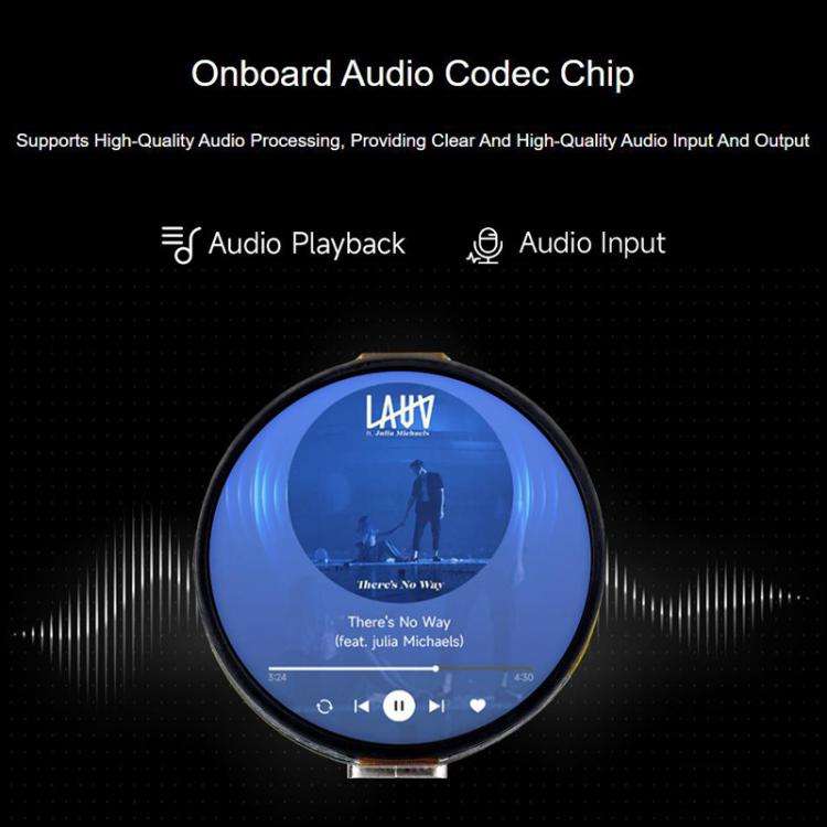 WAVESHARE ESP32-C6 1.32 Inch AMOLED Round Touch Display Development Board