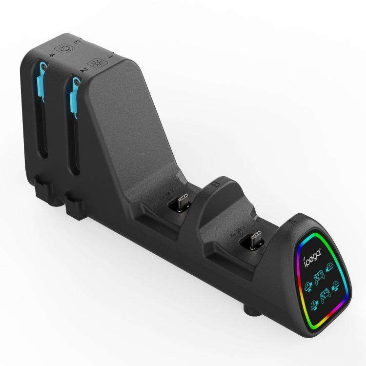 ipega 10-in-1 Charging Dock for Nintendo Switch 2 / Switch Joy-Con & Switch 2 Pro Controllers