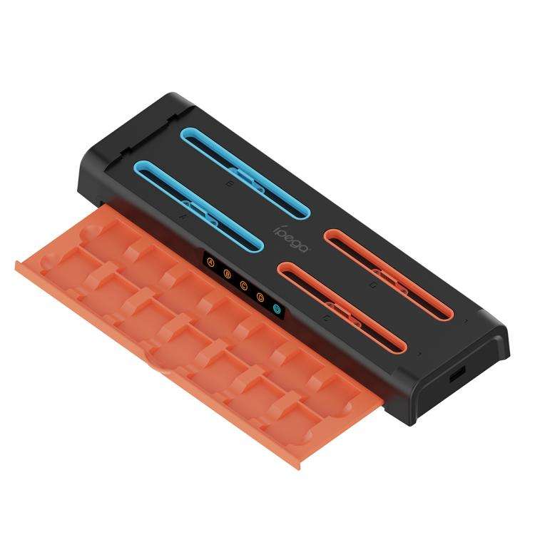 For Nintendo Switch 2 / Switch Joy-Con Ipega Charging Dock Game Card Holder