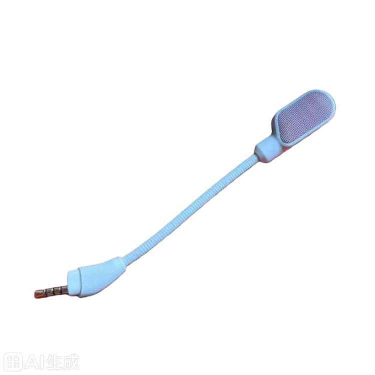 Microphone Boom for Kingston HyperX Cloud III Headset Replacement Mic(Gray White)