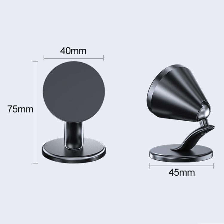 Car Dashboard Magnetic Navigation Folding Rotating Phone Holder(D63)