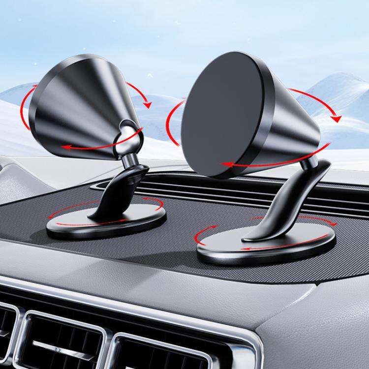 Car Dashboard Magnetic Navigation Folding Rotating Phone Holder(D63)