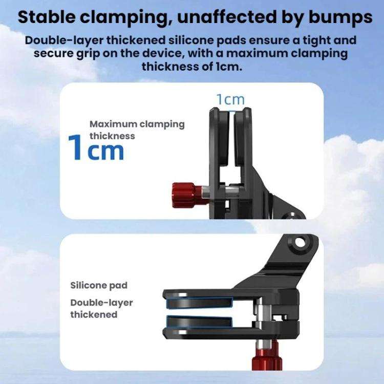 Flymile Camera Motorcycle Windshield Bracket Mounting Clip(FLY058)
