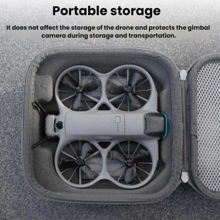 For DJI Neo 2 Flymile Drone Dustproof Lens Cap(Translucent Black)