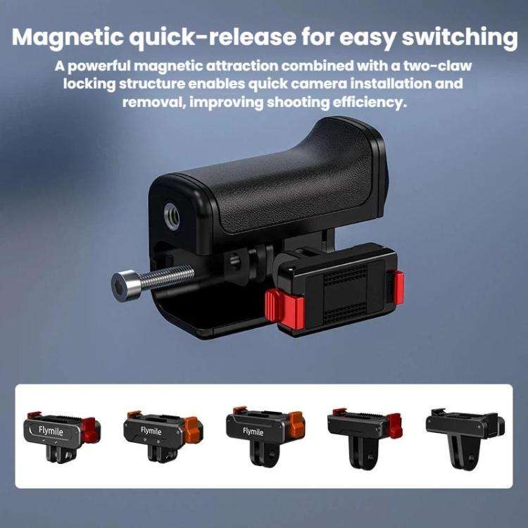 For DJI Osmo Action 4 / 3 / 5 Pro Flymile Adapter Extended Rabbit Cage Accessory, Specification: ...