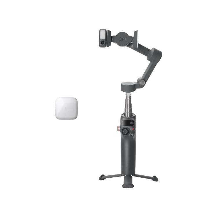 Original Osmo Mobile 8 Vlog Combo With Mic Mini Transmitter(White)