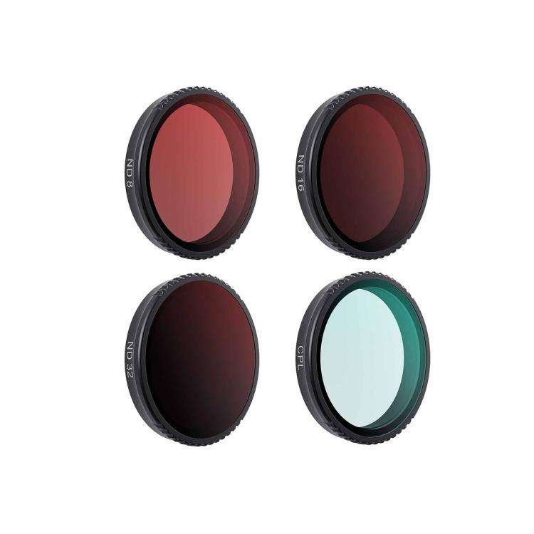 For DJI Osmo Nano aMagisn Quick-Change Snap-On Filter ND8+ND16+ND32+CPL