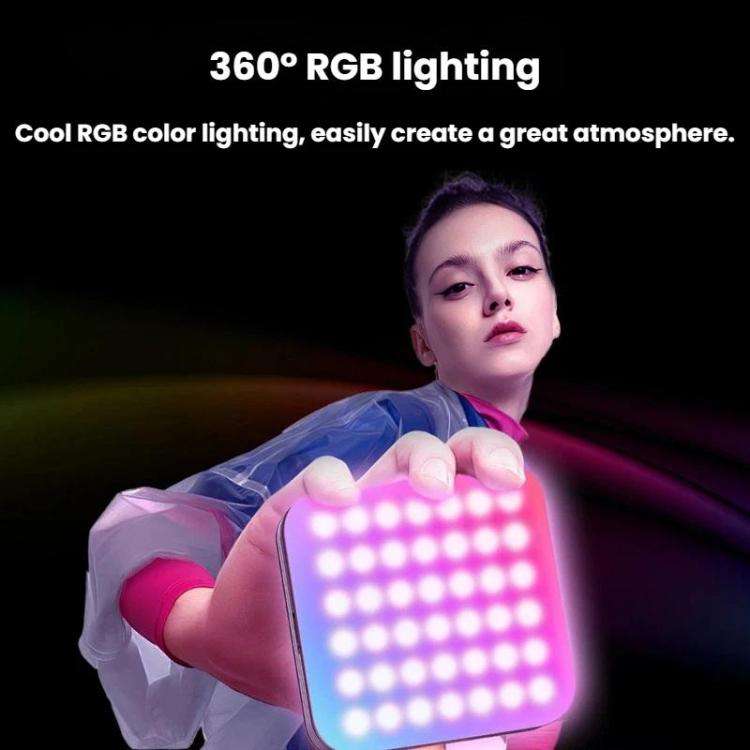 D12s Portable LED Fill Light Handheld Pocket Light For Smartphone Photography & Live Streaming