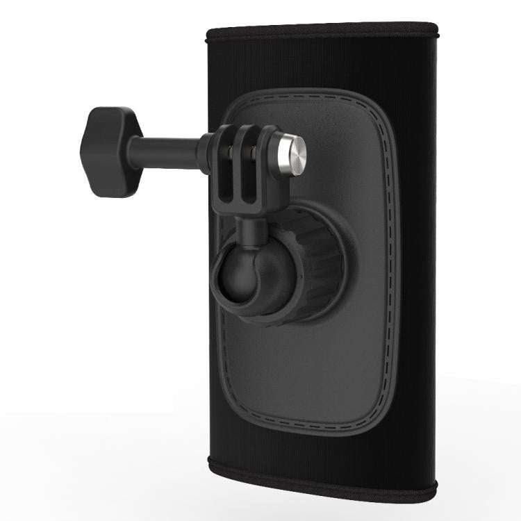 Universal Shoulder Strap Mount For Action Cameras With 360-Degree Rotating Ball Head Hands-Free P...