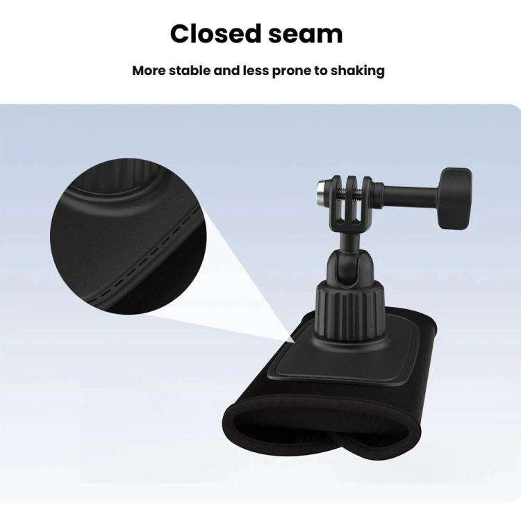 Universal Shoulder Strap Mount For Action Cameras With 360-Degree Rotating Ball Head Hands-Free P...