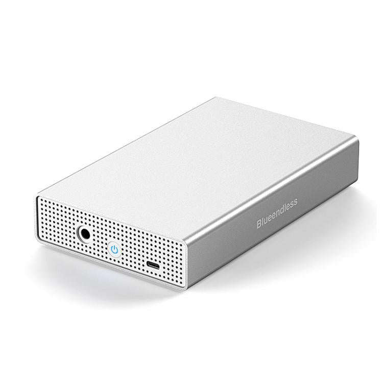 Blueendless U35KS SAS/SATA Mobile Hard Disk Enclosure 2.5/3.5 inch Desktop Laptop Full Metal SSD ...