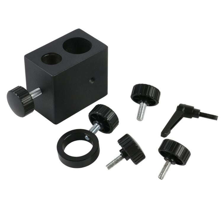 KSTL-32A 76mm Focusing Bracket Clip-On Cantilever Microscope Stand For Laboratory Stereo Trinocul...