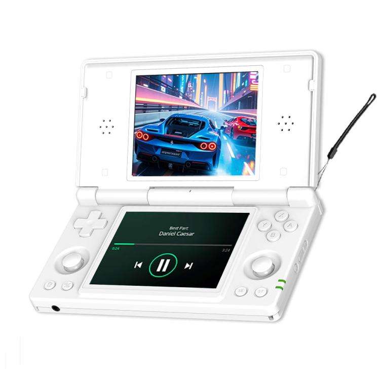 ANBERNIC RG DS Flip Dual-Screen Handheld Game Console 4-Inch IPS Touchscreen AI Gaming Device 3+3...