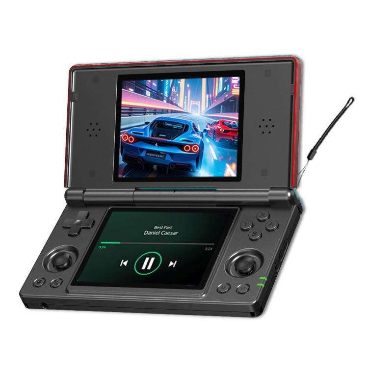 ANBERNIC RG DS Flip Dual-Screen Handheld Game Console 4-Inch IPS Touchscreen AI Gaming Device 3+3...
