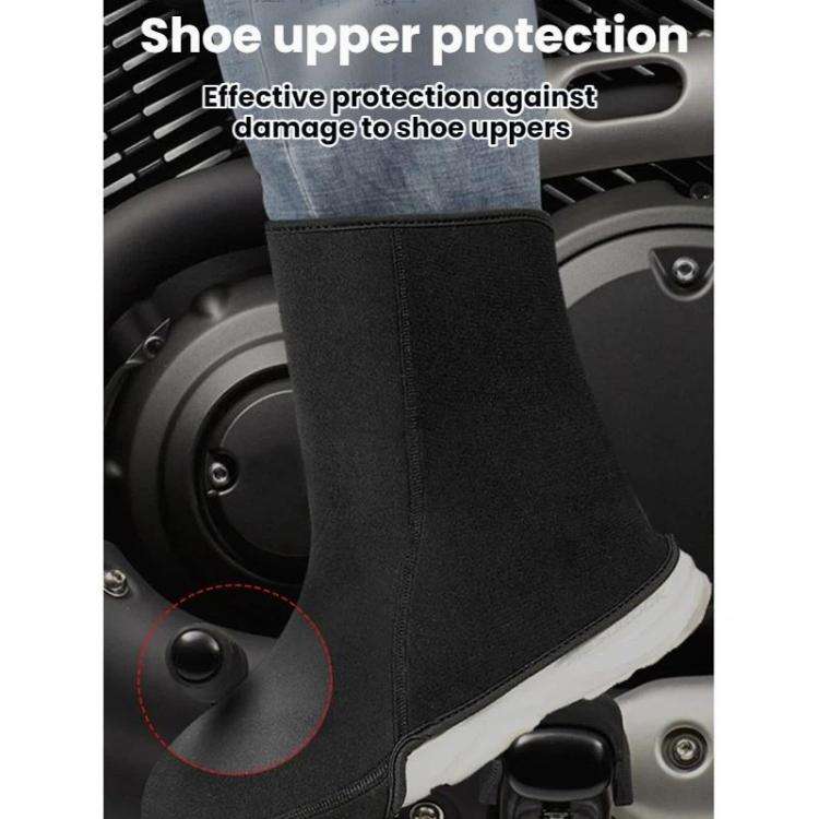 Winter Riding Rain And Cold Protection Warm Ankle Covers(Black)