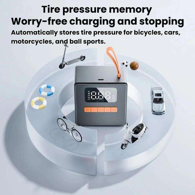 ALW-CQ-16 Automotive Digital Tire Inflator With Pressure Detection Portable Emergency Explosion-P...