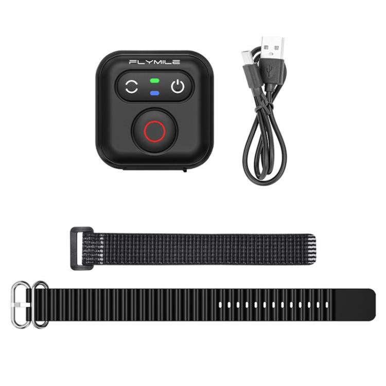 Flymile For Action Cameras 51M Smart Bluetooth Controller(Black)