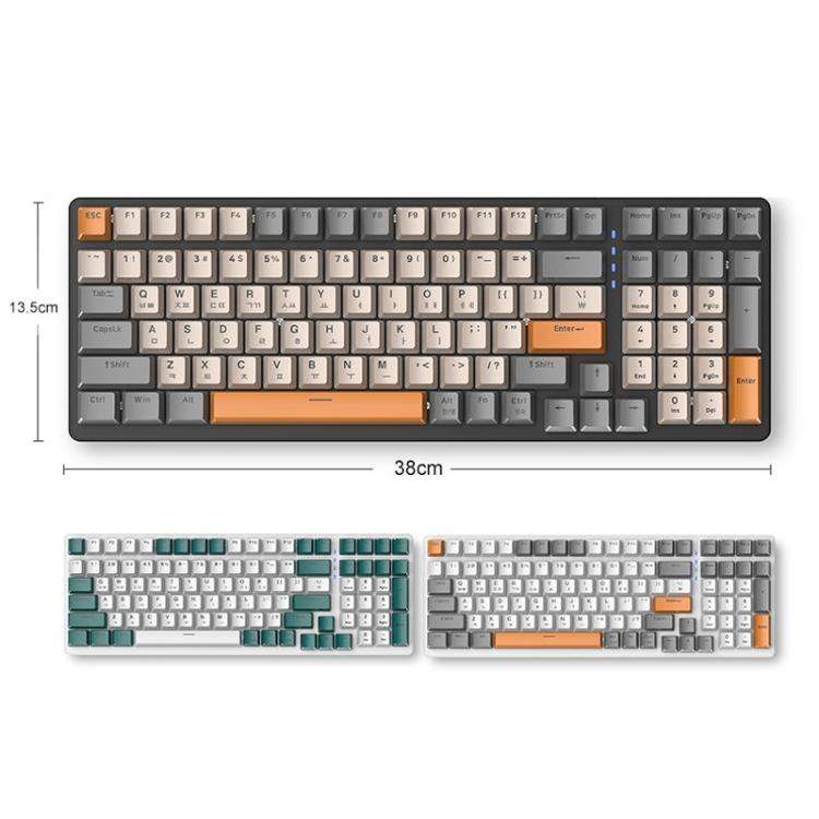 ZIYOULANG K3 Korean 1.5m Wired Mechanical Keyboard, Style: Welding Switch Bee Red Switch