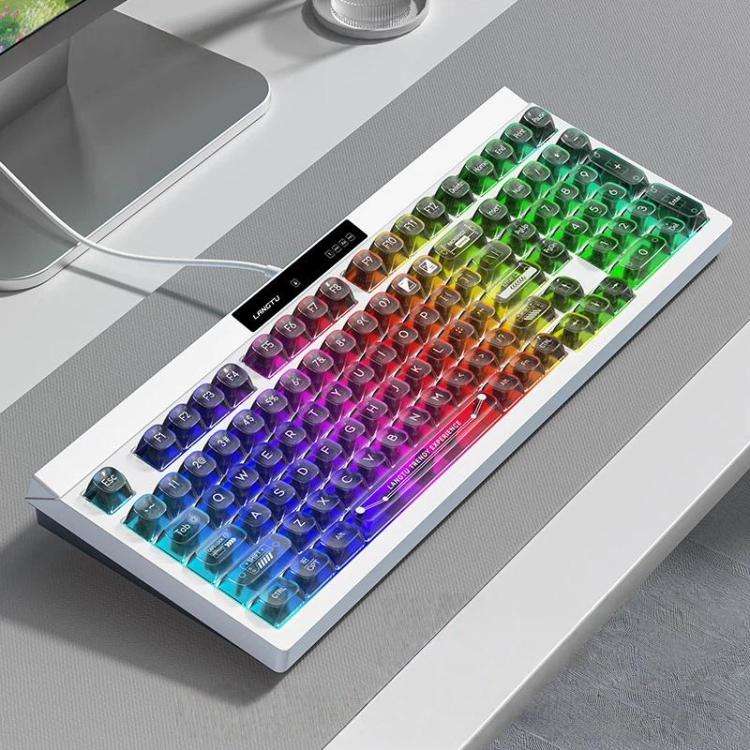 LANGTU L102 Mechanical 1.5m Wired Gaming Keyboard With RGB Light(Ink Brilliance)
