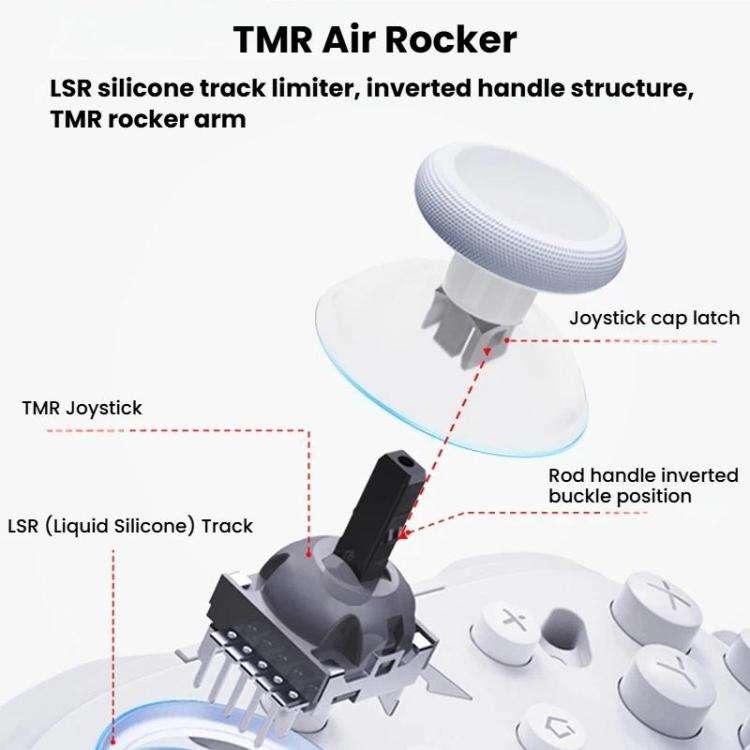 MOBAPAD Pro2-HD Mechanical Game Controller With TMR Joystick For Switch / Switch2(Black)