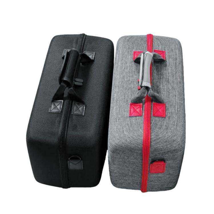 For PS5 Pro Console & Accessories Carrying Case with Headphone Compartment Double-Layer Storage B...