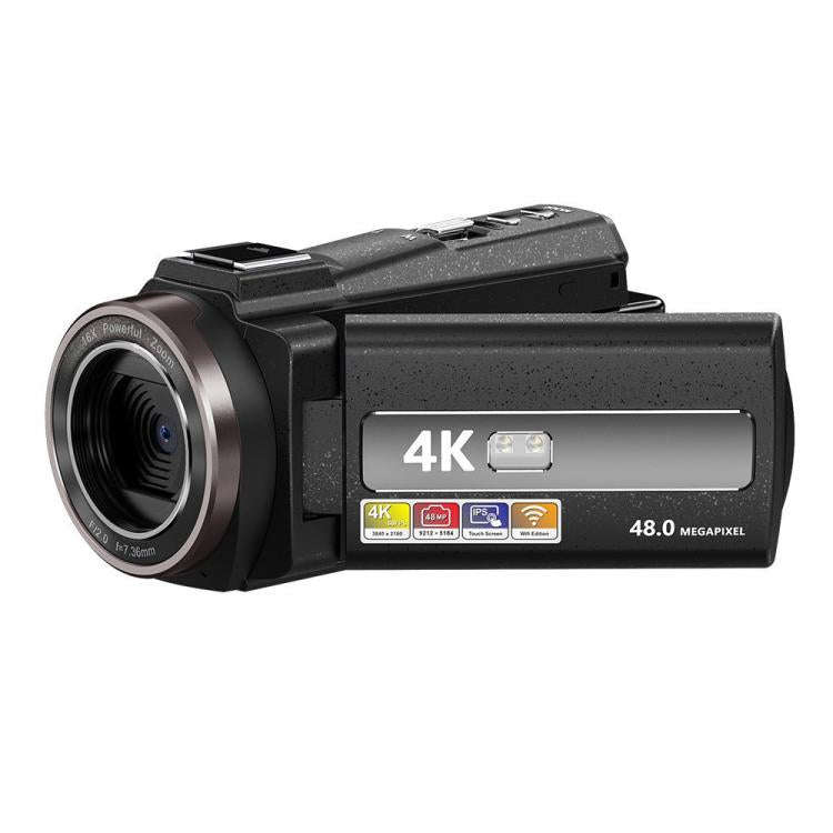 HD 4K Handheld Digital Camcorder With Electronic Image Stabilization For Outdoor Sports, US Plug,...