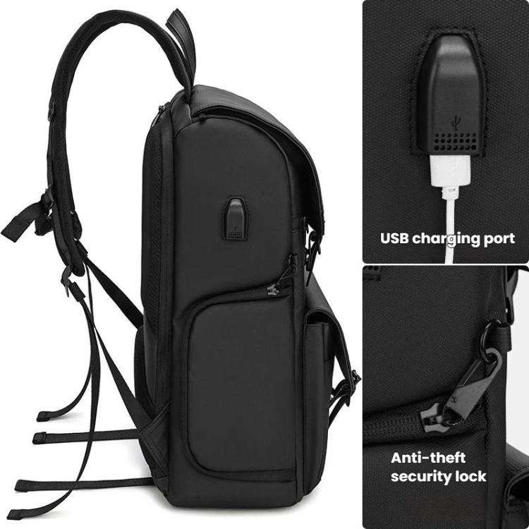 AK818 Waterproof Anti-Theft Dual-Shoulder Camera Bag Large-Capacity Photography Backpack(Green)