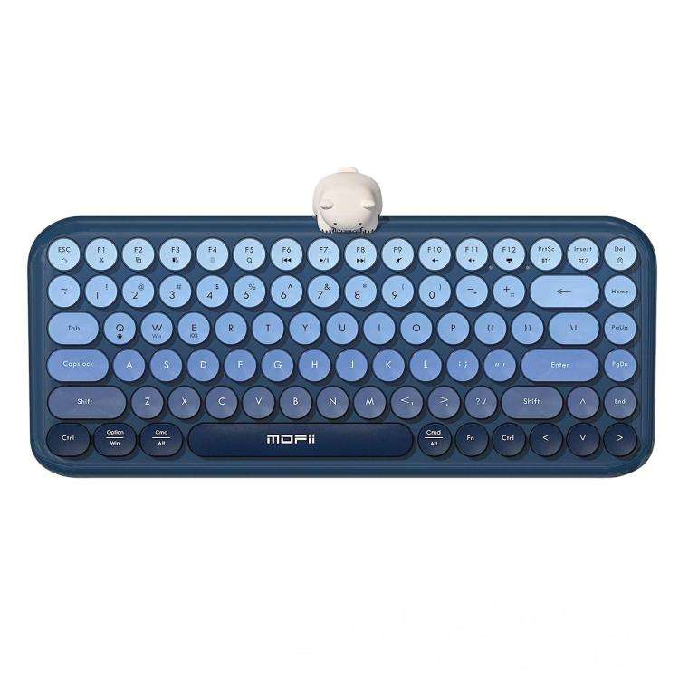 MOFii ANNI Dual-Mode Wireless Bluetooth Mechanical Keyboard(Blue)