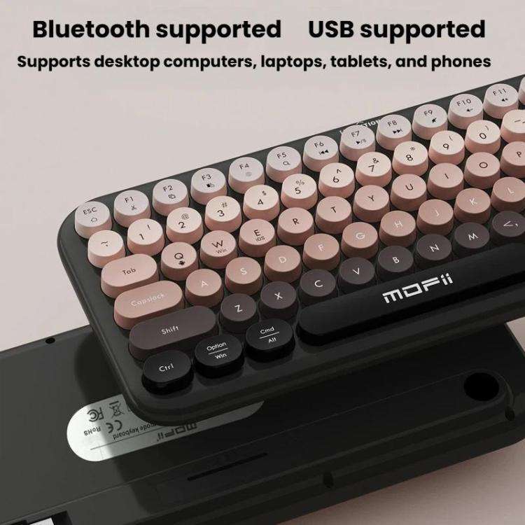 MOFii ANNI Dual-Mode Wireless Bluetooth Mechanical Keyboard(Green)