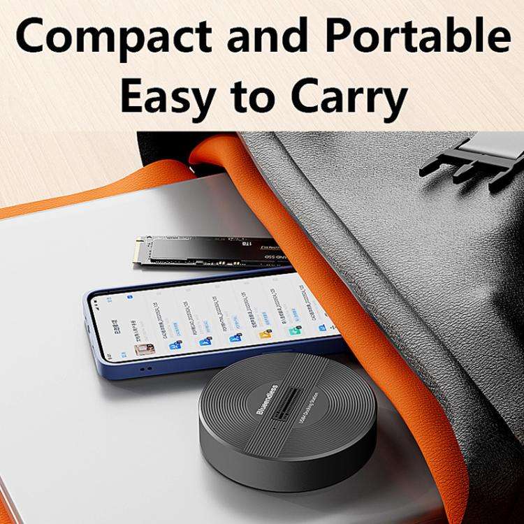 Blueendless SD04P 40Gbps Hard Drive Dock USB 4.0 Enclosure M.2 NVMe SSD Computers External Reader...