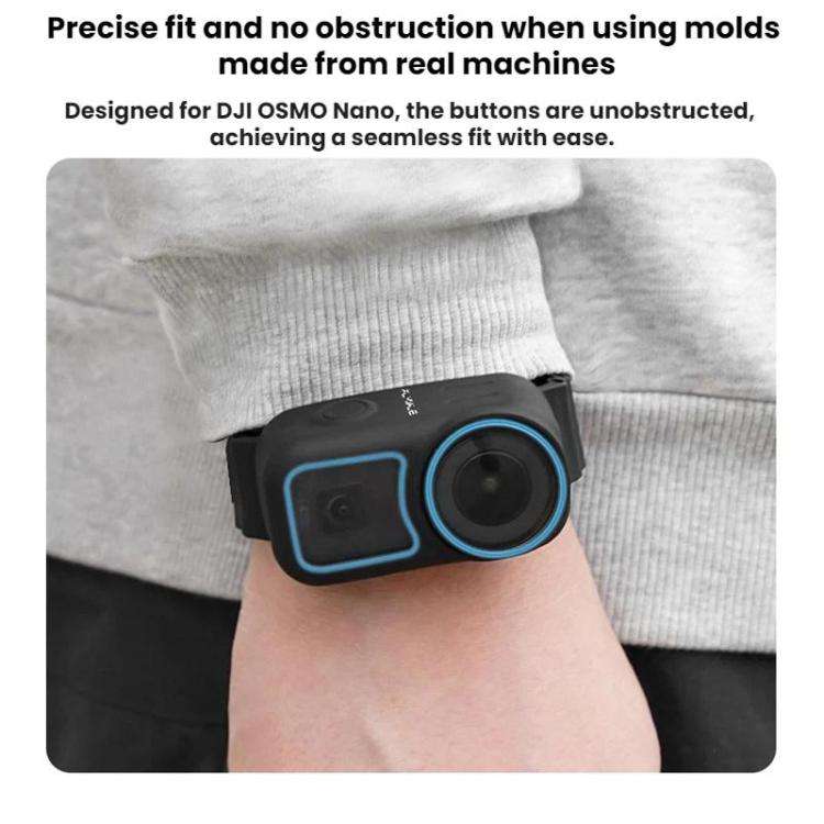 For DJI Osmo Nano Flymile Multi-Functional Wrist Strap(Black)